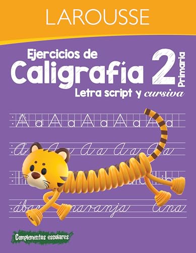 Ejercicios de Caligrafía 2° de primaria