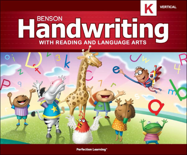 Benson Handwriting Gr K-Vertical Manuscript