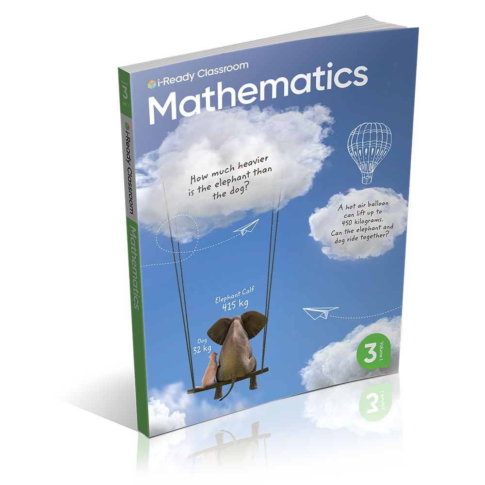 i-Ready Classroom 2024 Mathematics Student Worktext Grade 3