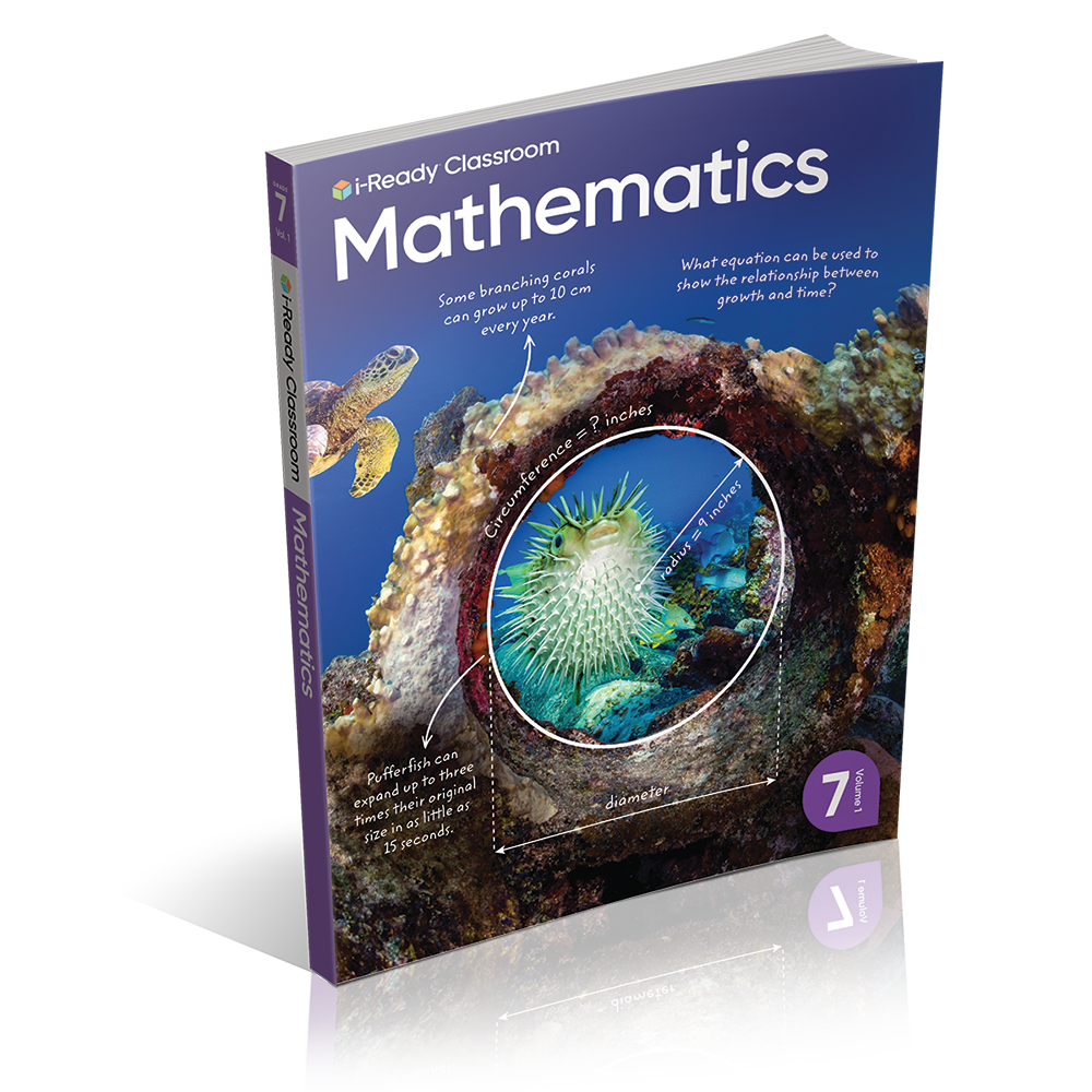 i-Ready Classroom 2024 Mathematics Student Worktext Grade 7