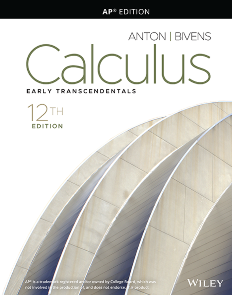 Calculus Early Transcendentals AP 12E - Student Book