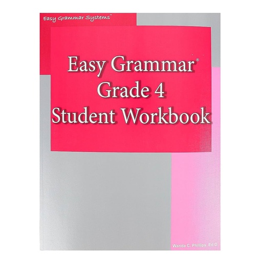 [9780936981475] Easy Grammar: Grade 4 Student Workbook