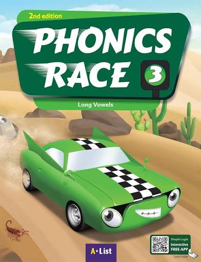 [9791169518130] Phonics Race 3 SB with App/WB  (2nd Edition)