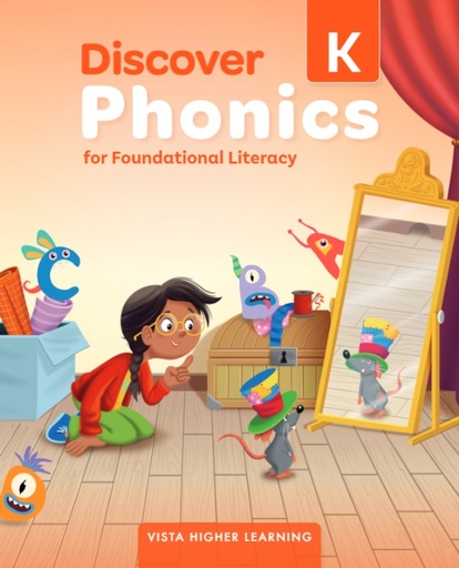 [9781543386820] Discover Phonics 2023 K Worktext + Platform