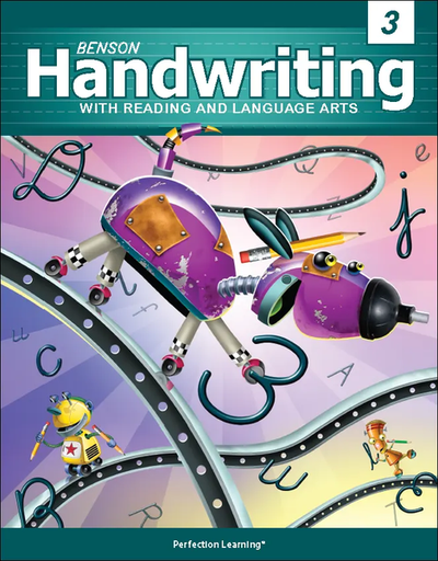 [9781531122522] Benson Handwriting Gr 3-Slant Manuscript