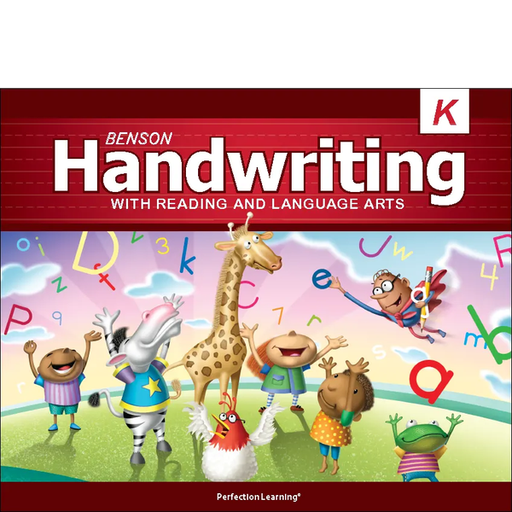 [9781531122164] Benson Handwriting Gr K-Slant Manuscript