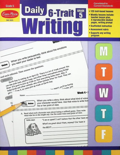 [9781609633400] Daily 6-Trait Writing, Grade 5 - Student Workbook