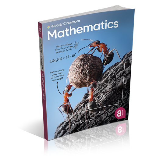 [9781728064512] i-Ready Classroom 2024 Mathematics Student Worktext Grade 8